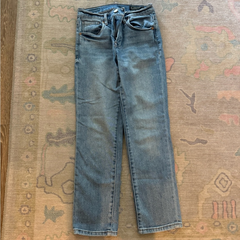 Blank NYC the Madison Crop straight legged jeans